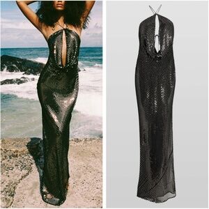 Rat & Boa Black Maxi Dress
